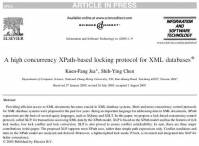 ترجمه مقاله انگلیسی: A high concurrency XPath based locking protocol for XML databases